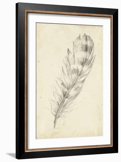 Feather Sketch II-Ethan Harper-Framed Art Print