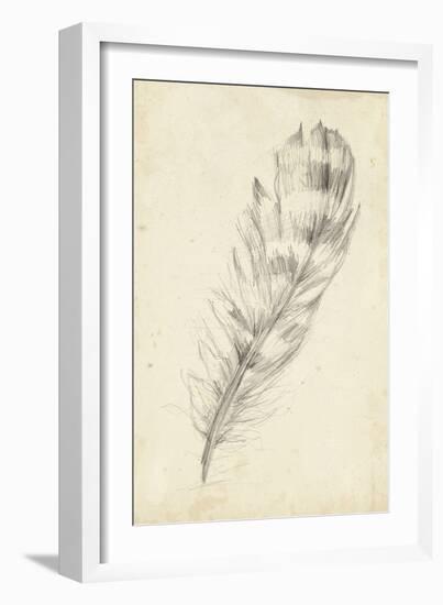 Feather Sketch II-Ethan Harper-Framed Art Print