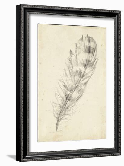 Feather Sketch II-Ethan Harper-Framed Art Print