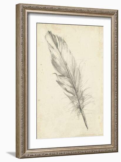 Feather Sketch III-Ethan Harper-Framed Art Print