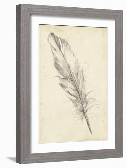 Feather Sketch III-Ethan Harper-Framed Art Print