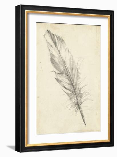 Feather Sketch III-Ethan Harper-Framed Art Print