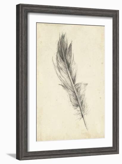 Feather Sketch IV-Ethan Harper-Framed Art Print