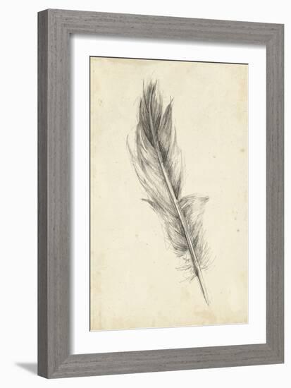 Feather Sketch IV-Ethan Harper-Framed Art Print