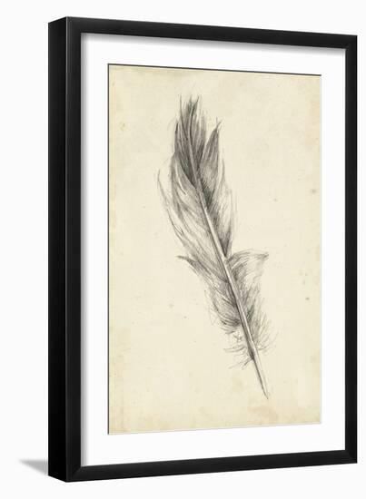 Feather Sketch IV-Ethan Harper-Framed Art Print