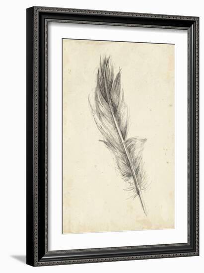 Feather Sketch IV-Ethan Harper-Framed Art Print