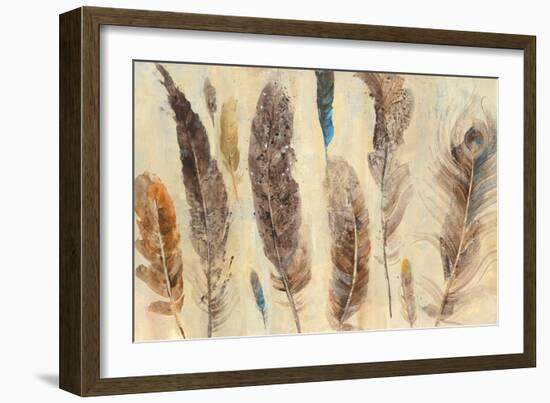 Feather Study-Albena Hristova-Framed Art Print