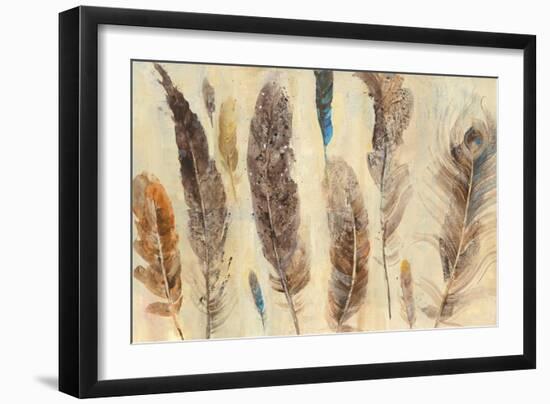 Feather Study-Albena Hristova-Framed Art Print