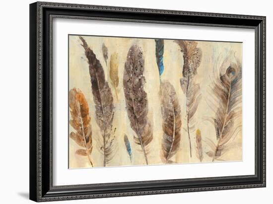 Feather Study-Albena Hristova-Framed Art Print