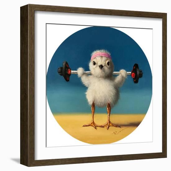 Feather Weight Two-Lucia Heffernan-Framed Art Print