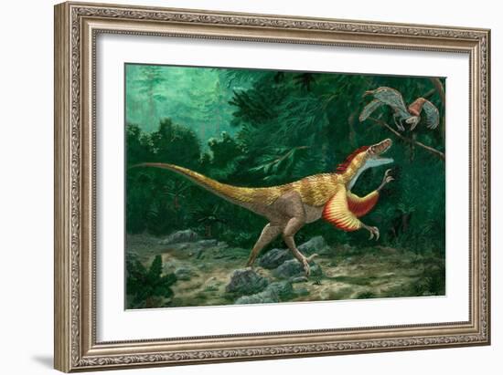 Feathered Dinosaurs-Chris Butler-Framed Photographic Print