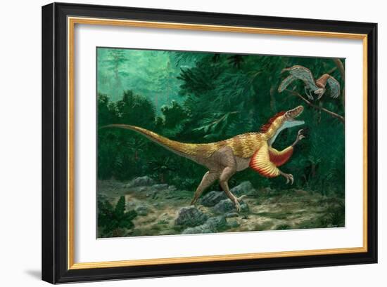 Feathered Dinosaurs-Chris Butler-Framed Photographic Print