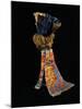 Feathered Fabric Headdress, from Peru, Chimu Culture-null-Mounted Giclee Print