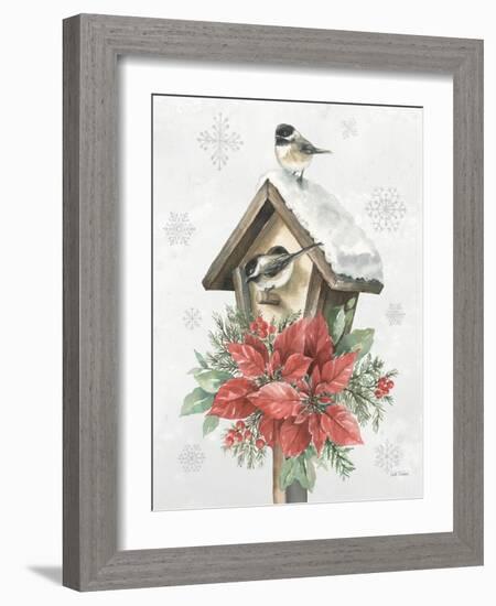 Feathered Festivities V-Leslie Trimbach-Framed Art Print