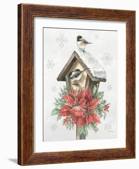 Feathered Festivities V-Leslie Trimbach-Framed Art Print