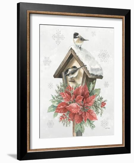 Feathered Festivities V-Leslie Trimbach-Framed Art Print