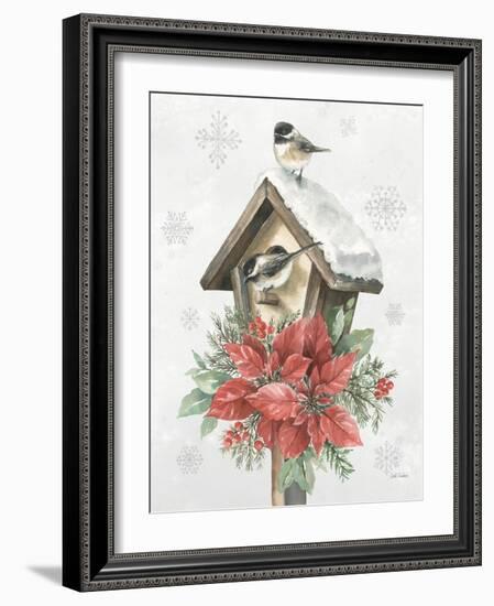 Feathered Festivities V-Leslie Trimbach-Framed Art Print