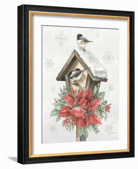 Feathered Festivities V-Leslie Trimbach-Framed Art Print