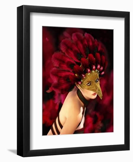 Feathered-Atelier Sommerland-Framed Art Print