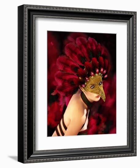 Feathered-Atelier Sommerland-Framed Art Print