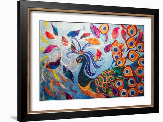Feathers and Fantasy-Margaret Coxall-Framed Giclee Print