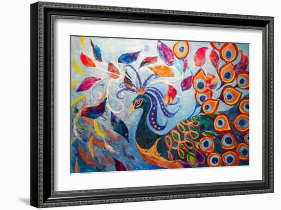 Feathers and Fantasy-Margaret Coxall-Framed Giclee Print