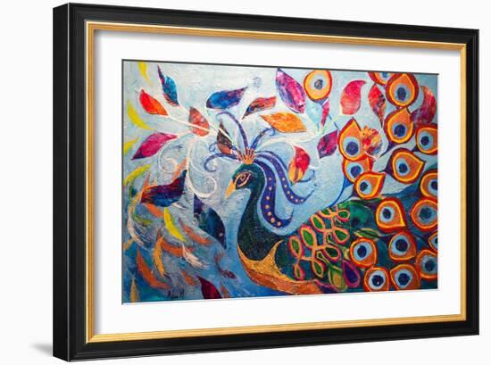 Feathers and Fantasy-Margaret Coxall-Framed Giclee Print