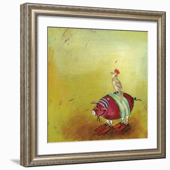 Feathers and Fur 7-Stacy Dynan-Framed Giclee Print