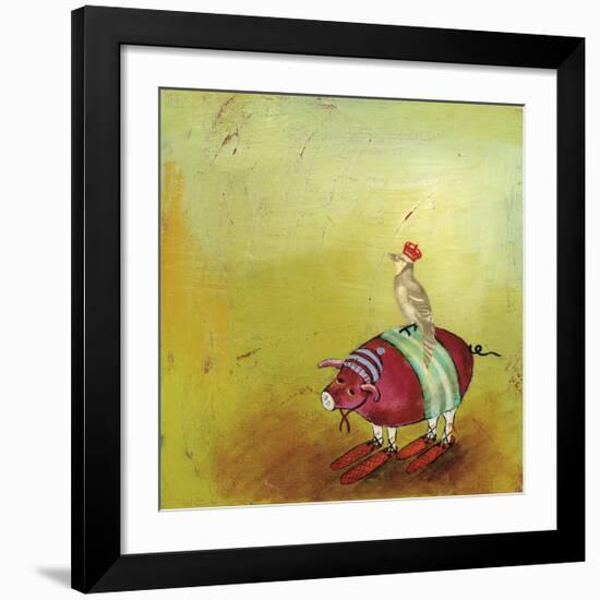 Feathers and Fur 7-Stacy Dynan-Framed Giclee Print