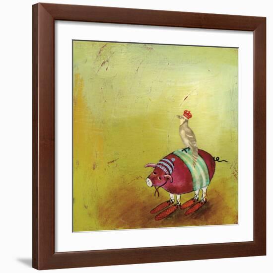 Feathers and Fur 7-Stacy Dynan-Framed Giclee Print