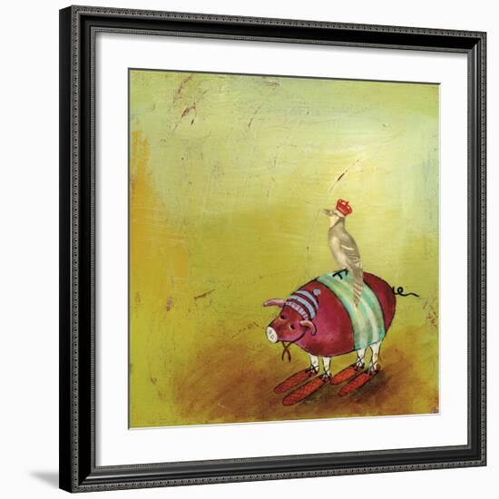 Feathers and Fur 7-Stacy Dynan-Framed Giclee Print