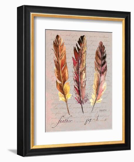 Feathers Fig 1-Gregory Gorham-Framed Art Print