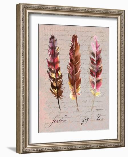 Feathers Fig 2-Gregory Gorham-Framed Art Print