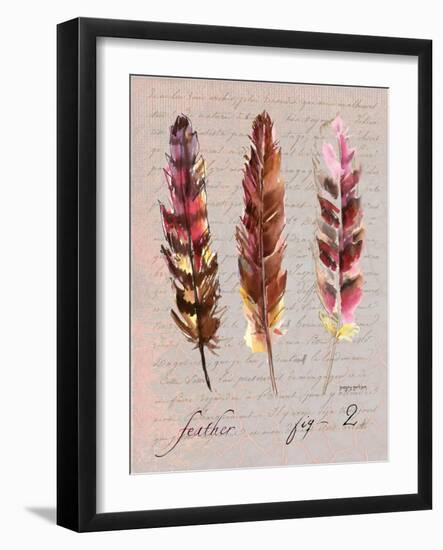 Feathers Fig 2-Gregory Gorham-Framed Art Print