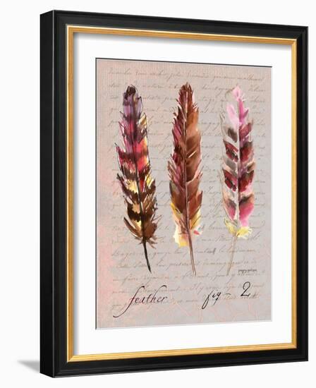 Feathers Fig 2-Gregory Gorham-Framed Art Print