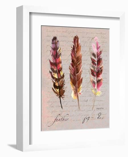 Feathers Fig 2-Gregory Gorham-Framed Premium Giclee Print