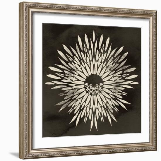 Feathers Mandala I-null-Framed Premium Giclee Print