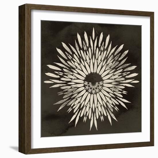 Feathers Mandala I-null-Framed Premium Giclee Print