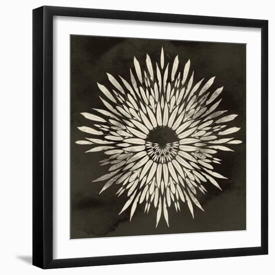 Feathers Mandala I-null-Framed Premium Giclee Print