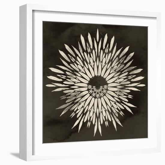 Feathers Mandala I-null-Framed Premium Giclee Print