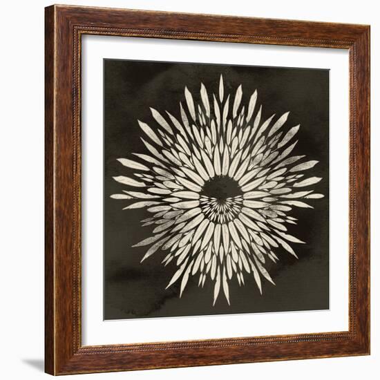 Feathers Mandala I-null-Framed Art Print