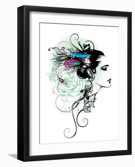 Feathers of Love-Alisa Franz-Framed Art Print