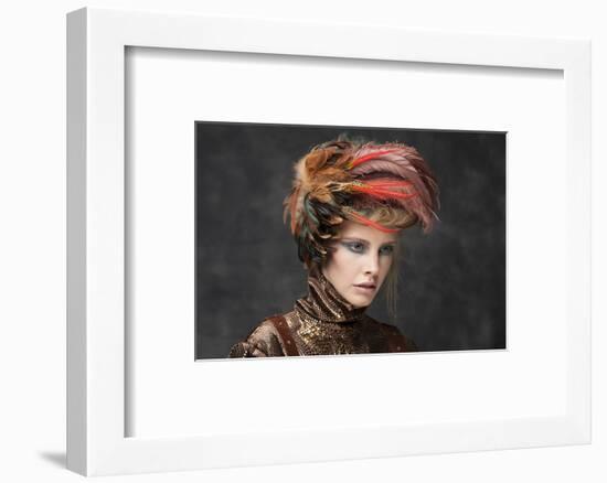 Feathers-Bartjan Nieuwerf-Framed Photographic Print