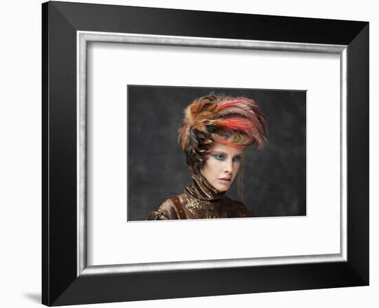 Feathers-Bartjan Nieuwerf-Framed Photographic Print