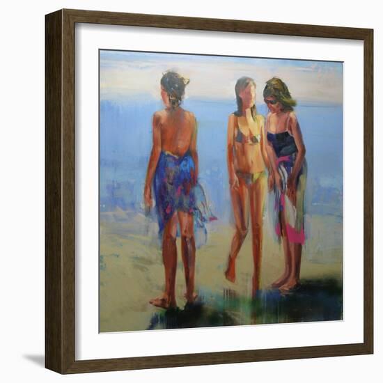 Featherskins, 2008-Daniel Clarke-Framed Giclee Print