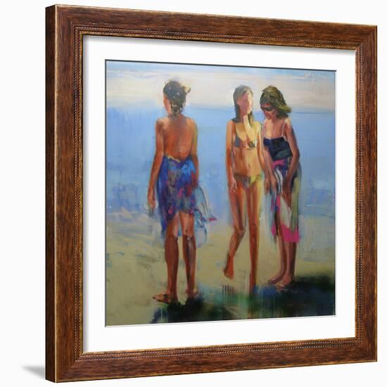 Featherskins, 2008-Daniel Clarke-Framed Giclee Print