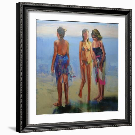 Featherskins, 2008-Daniel Clarke-Framed Giclee Print