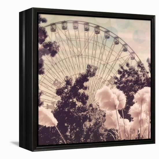 Feathery Ferris-Ashley Davis-Framed Stretched Canvas