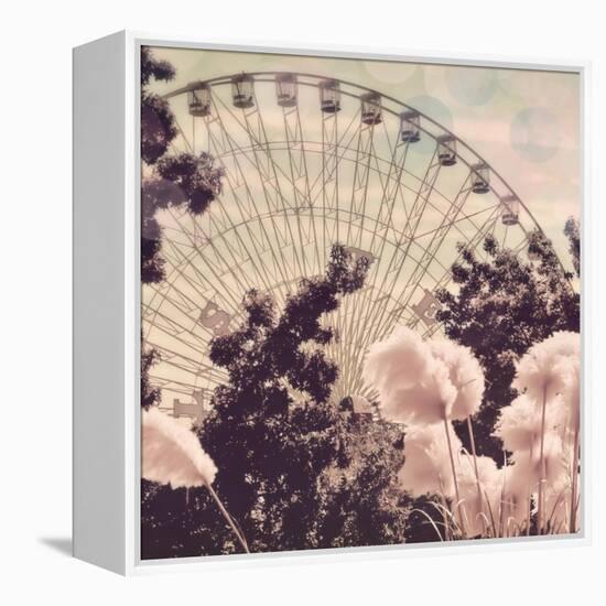 Feathery Ferris-Ashley Davis-Framed Stretched Canvas