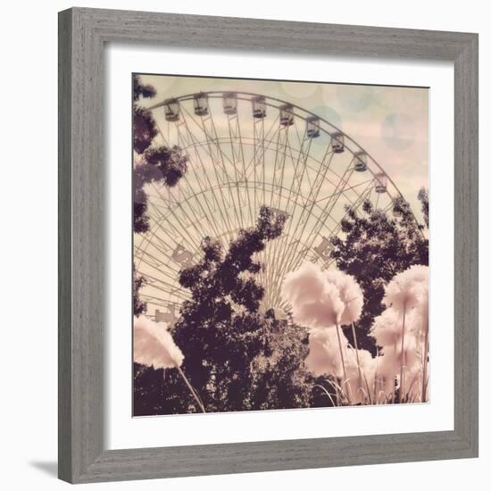 Feathery Ferris-Ashley Davis-Framed Art Print